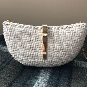 Vintage wicker white purse Rondo Italy